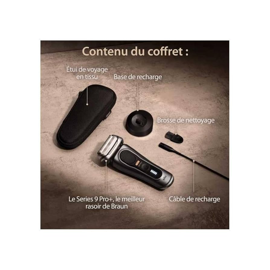 Braun Series 9 Pro 9515s Tondeuse Métallique : Amazon.com.au